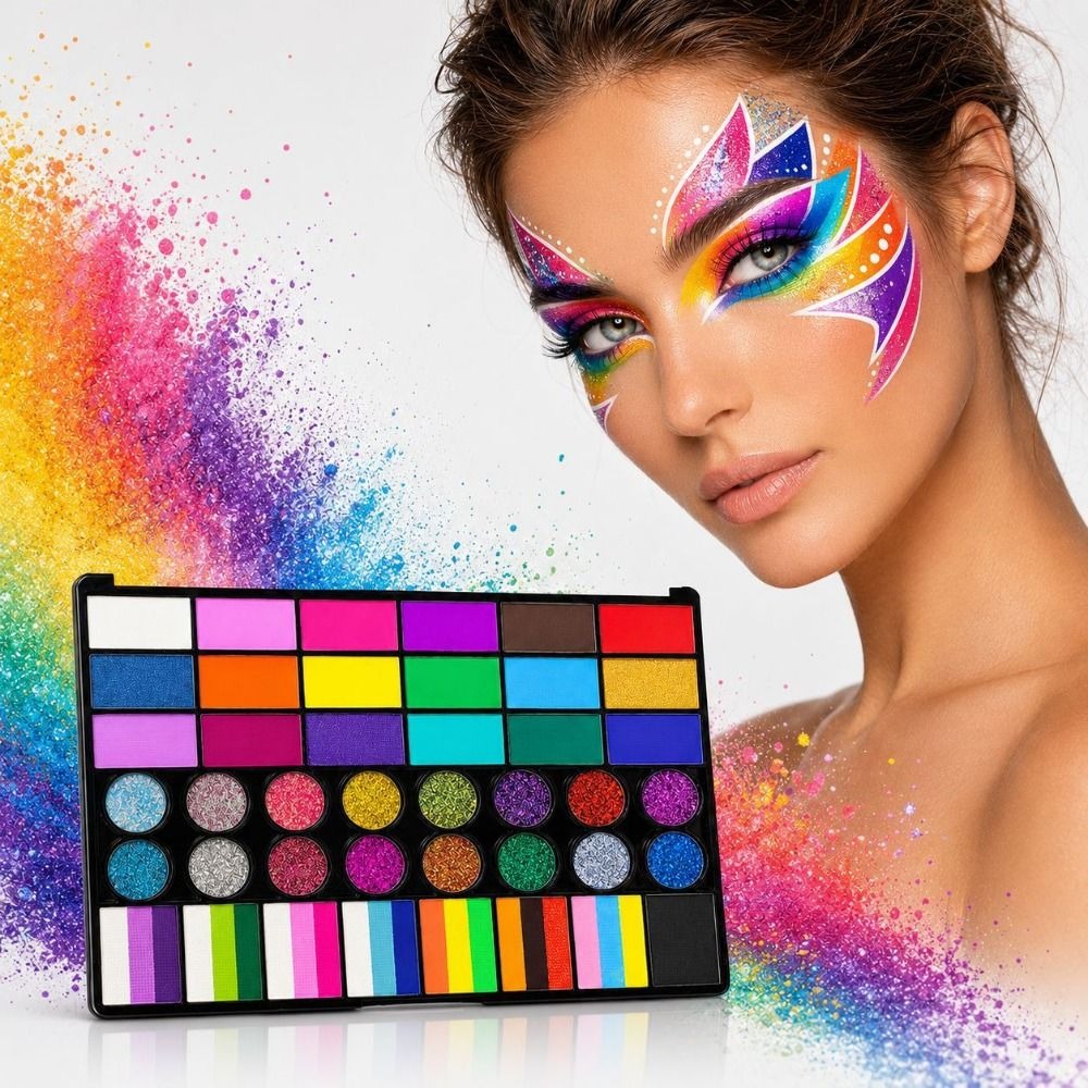Watercolor Paint Set Solid Pigment - Набор акварельных красок из 42 цветов,