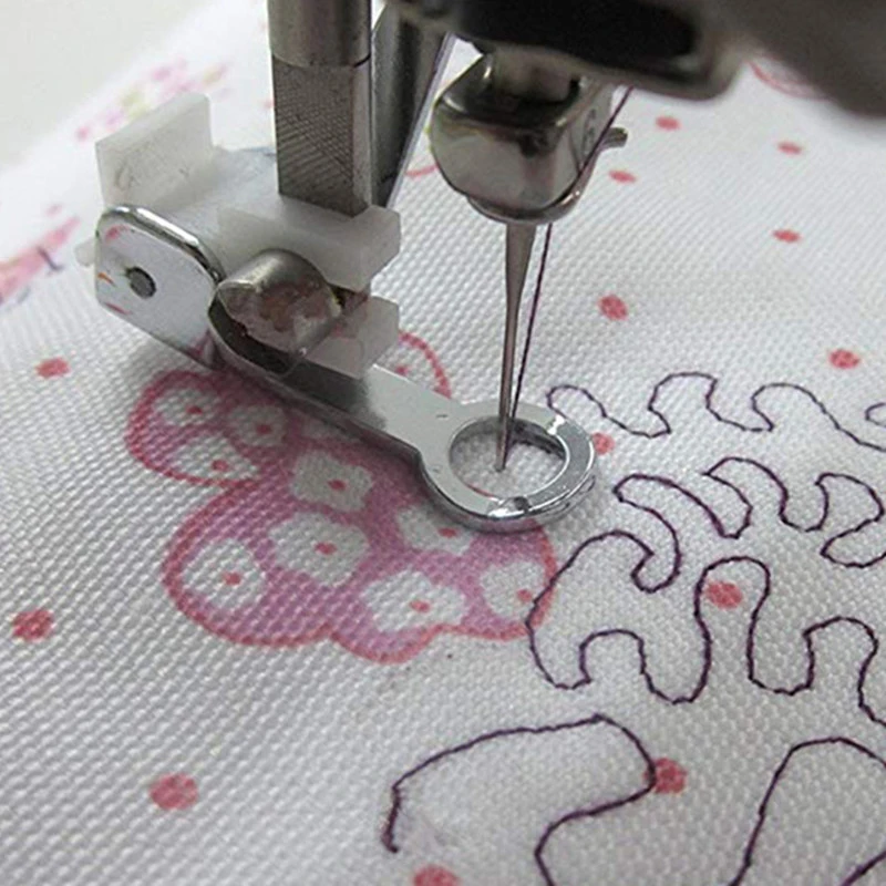 Mini Electric Sewing Machine Handheld - Прижимная лапка для швейной машины DARNING