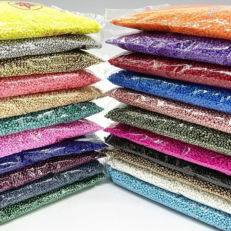 Glass Seed Beads 2Mm Jewelry Making - 10 г разноцветных стеклянных бусин с