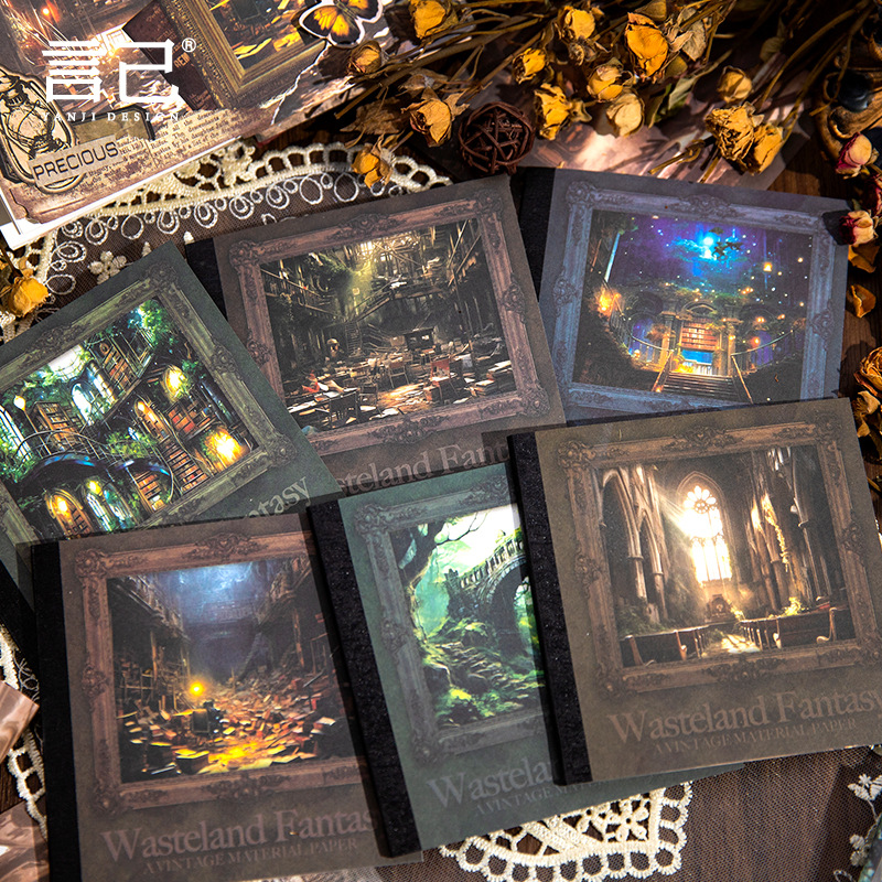 40 шт. винтажный в футуристиче – обзор и цена Vintage Junk Journal Scrapbooking Paper
