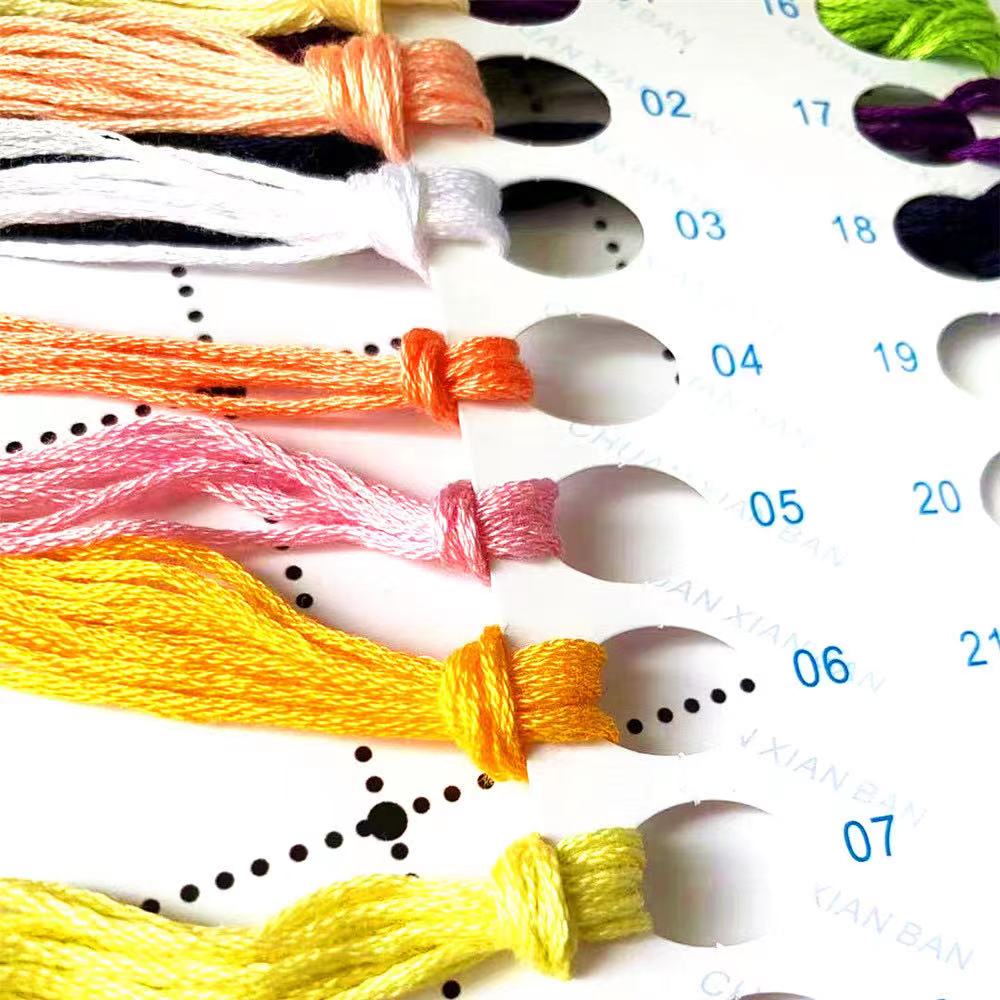 Наборы для вышивания крестиком – обзор и цена Cotton Embroidery Thread Skeins