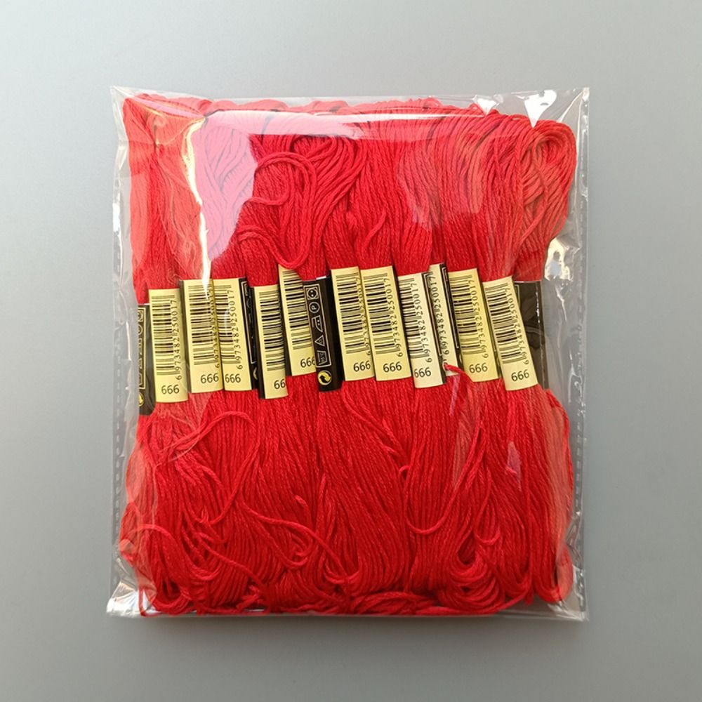 Нить для вышивки крестиком уни – обзор и цена Cotton Embroidery Thread Skeins