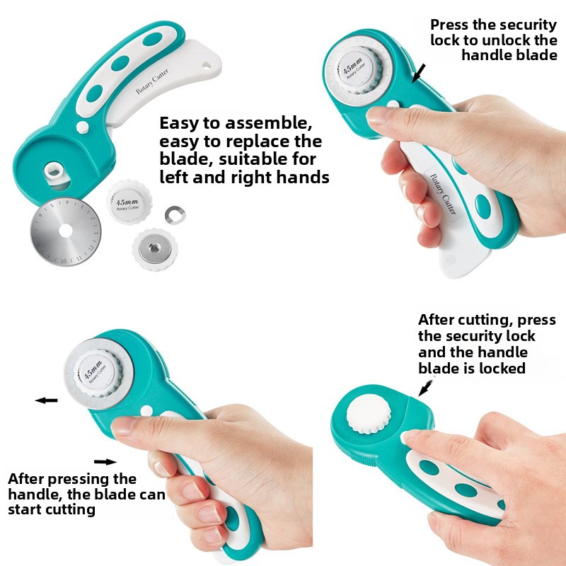 Роторный резак 45 мм для ткани – обзор и цена Rotary Cutter For Fabric 45Mm