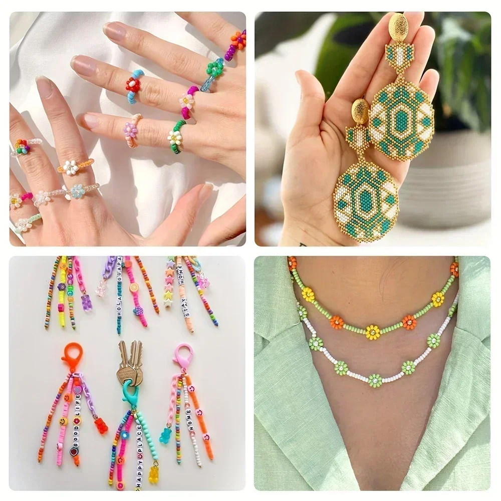 10 г разноцветных стеклянных б – обзор и цена Glass Seed Beads 2Mm Jewelry Making