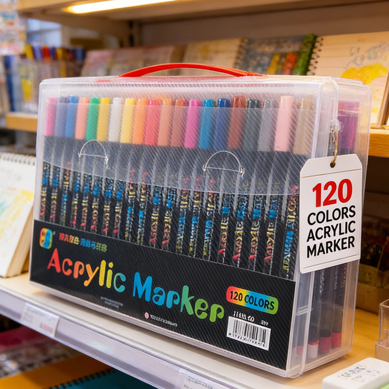Набор акриловых маркеров с дву – обзор и цена Painting Supplies