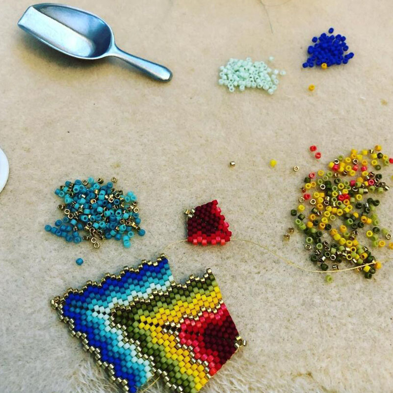 Японские стеклянные бусины MKU – обзор и цена Glass Seed Beads 2Mm Jewelry Making