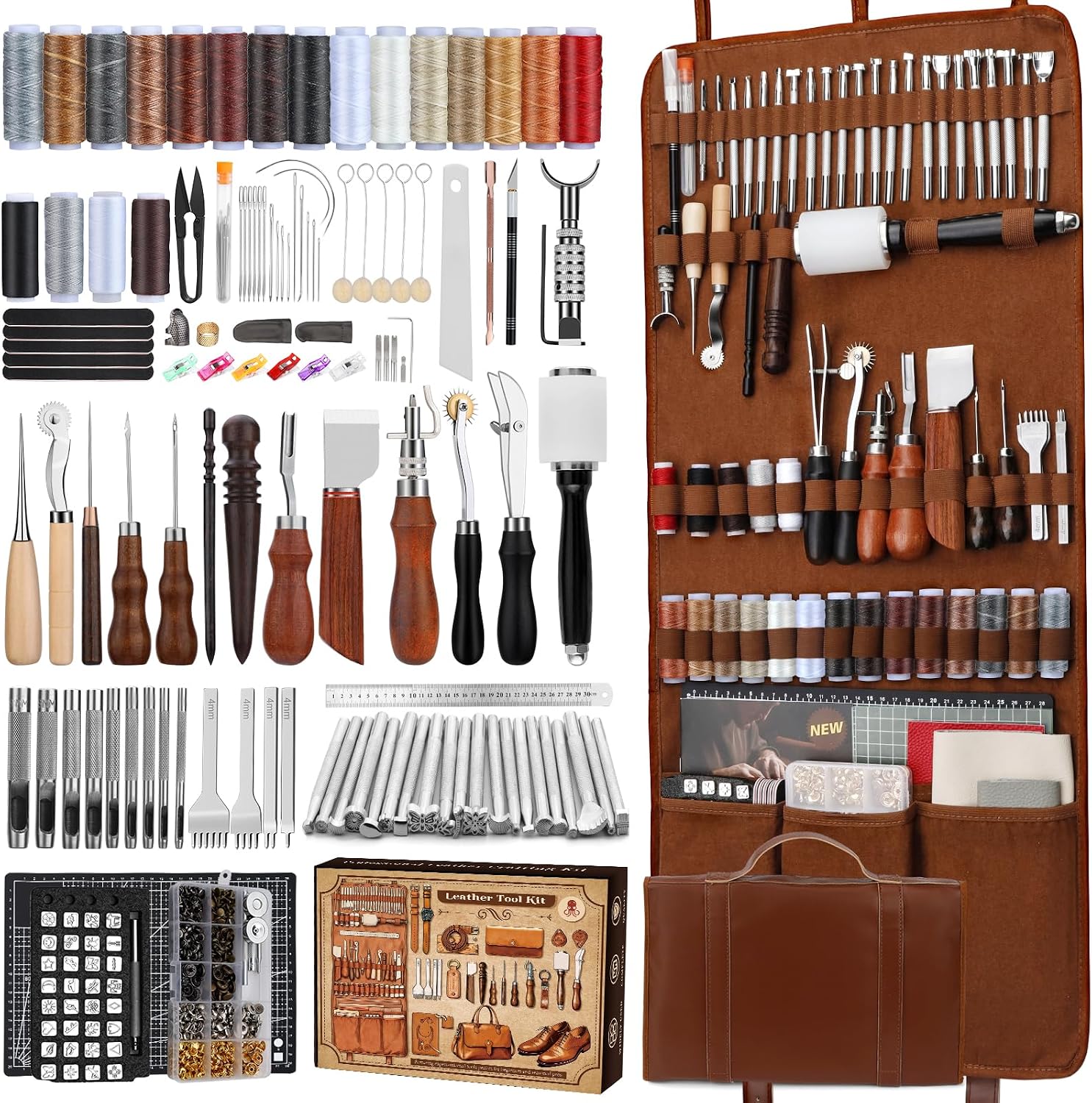 Набор для работы с кожей, инст – обзор и цена Craft Tools