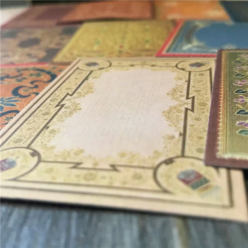 16 шт. винтажных богемных карт – обзор и цена Vintage Junk Journal Scrapbooking Paper