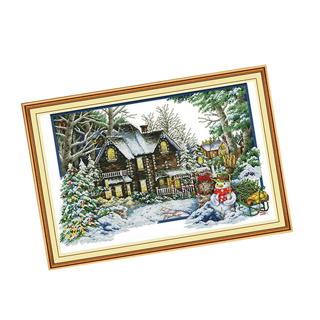 Штампованный набор для вышивки – обзор и цена Cross Stitch Stamped Kits Beginners