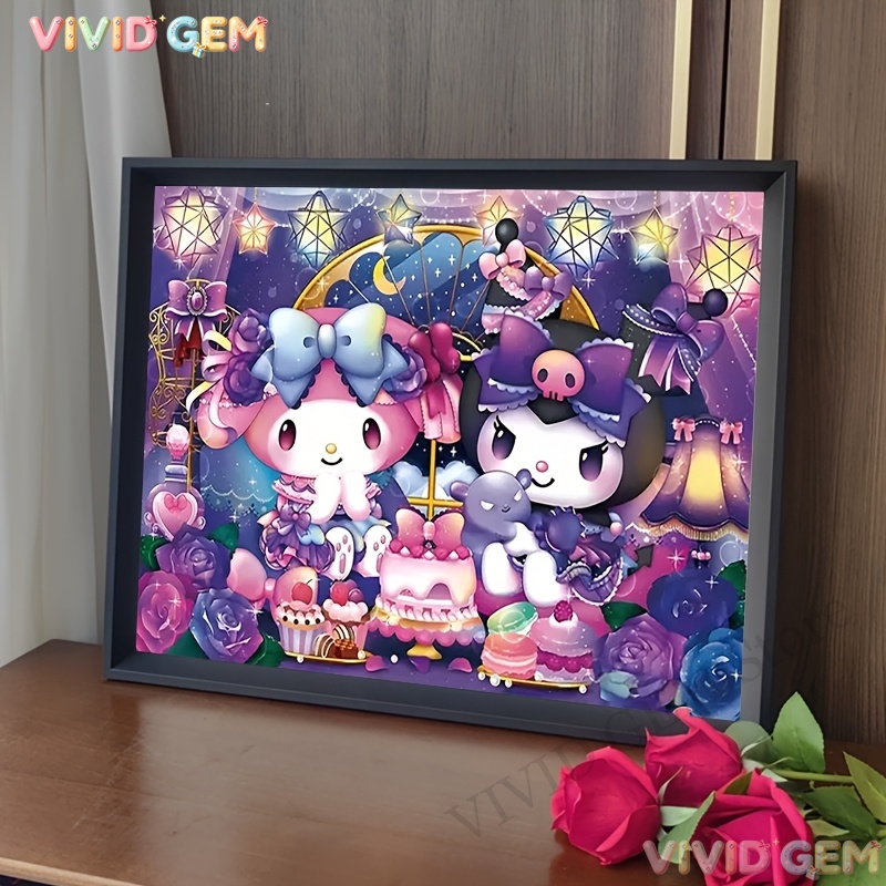 Набор для алмазной вышивки VIV – обзор и цена 5D Diamond Painting Kit Full Drill